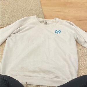 White Crewneck Sweater